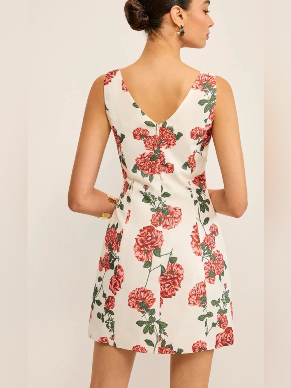 CoMMENSE Floral Printed Shift Dress Size M - Picture 7 of 8